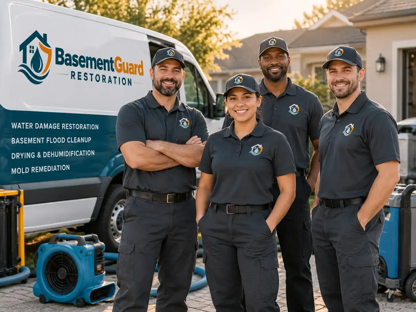 Basement Water Damage Restoration company in Harpers Ferry, IA